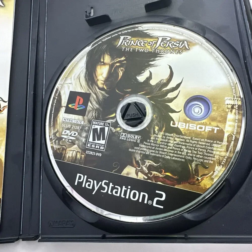 PRINCE oF PERSIA The TWO THRONES Sony PlayStation 2 ps2 Game Complete VGC